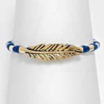 Ettika Dream Charm Feather Tassel Bracelet
